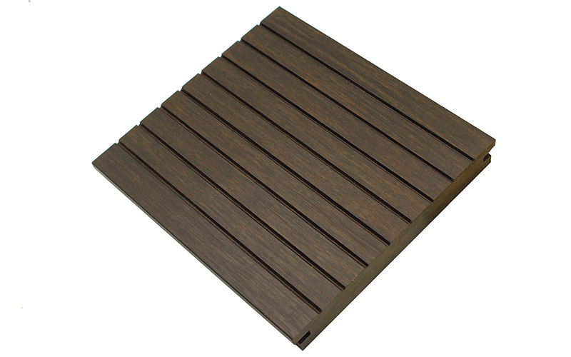 Carbonized Strand Woven Bamboo Decking Outdoor Garden Flooring