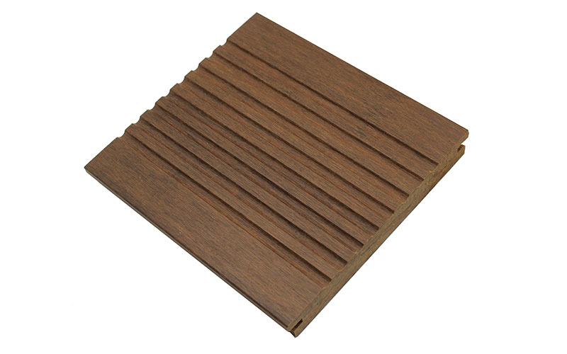 Coffee Color Strand Woven Bamboo Decking Outdoor For Plank Road