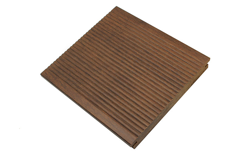 High Density Carbonized Outdoor Bamboo Decking Flooring with Small Groove